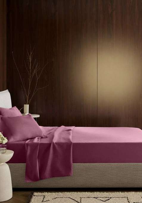 Plum Organic Crisp Percale Sheet Set