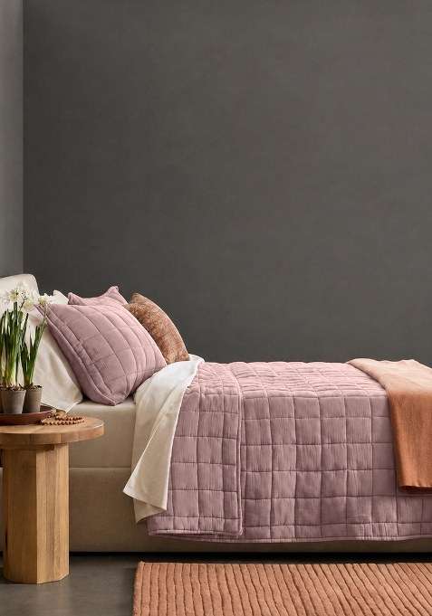Fig Organic Cotton Gauze Box Quilt Set