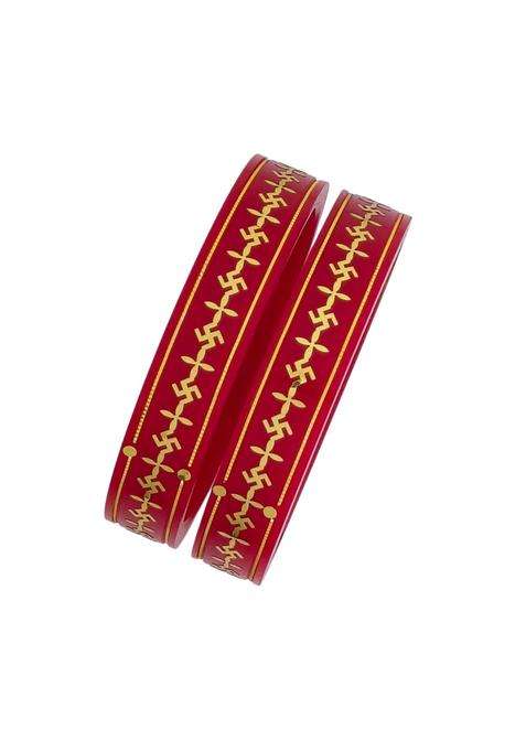 S R Gold Palace 22KT 916 Yellow Gold Handmade Pola Bangles Chooda
