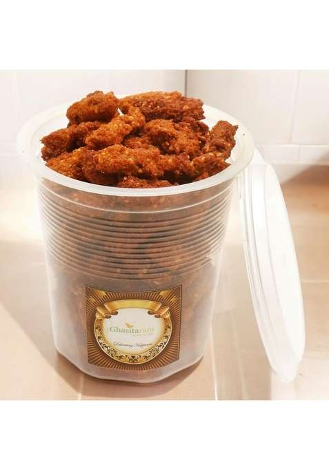 Ghasitaram Gifts Phoolwadi Fulwadi Namkeen 400 Gms |Gift For Diwali Holi Rakhi Valentine Christmas Birthday Anniversary Gift Her Him Mothers Day Fathers Day|