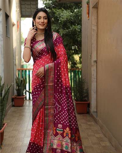 Traditional-Bandhani-Saree